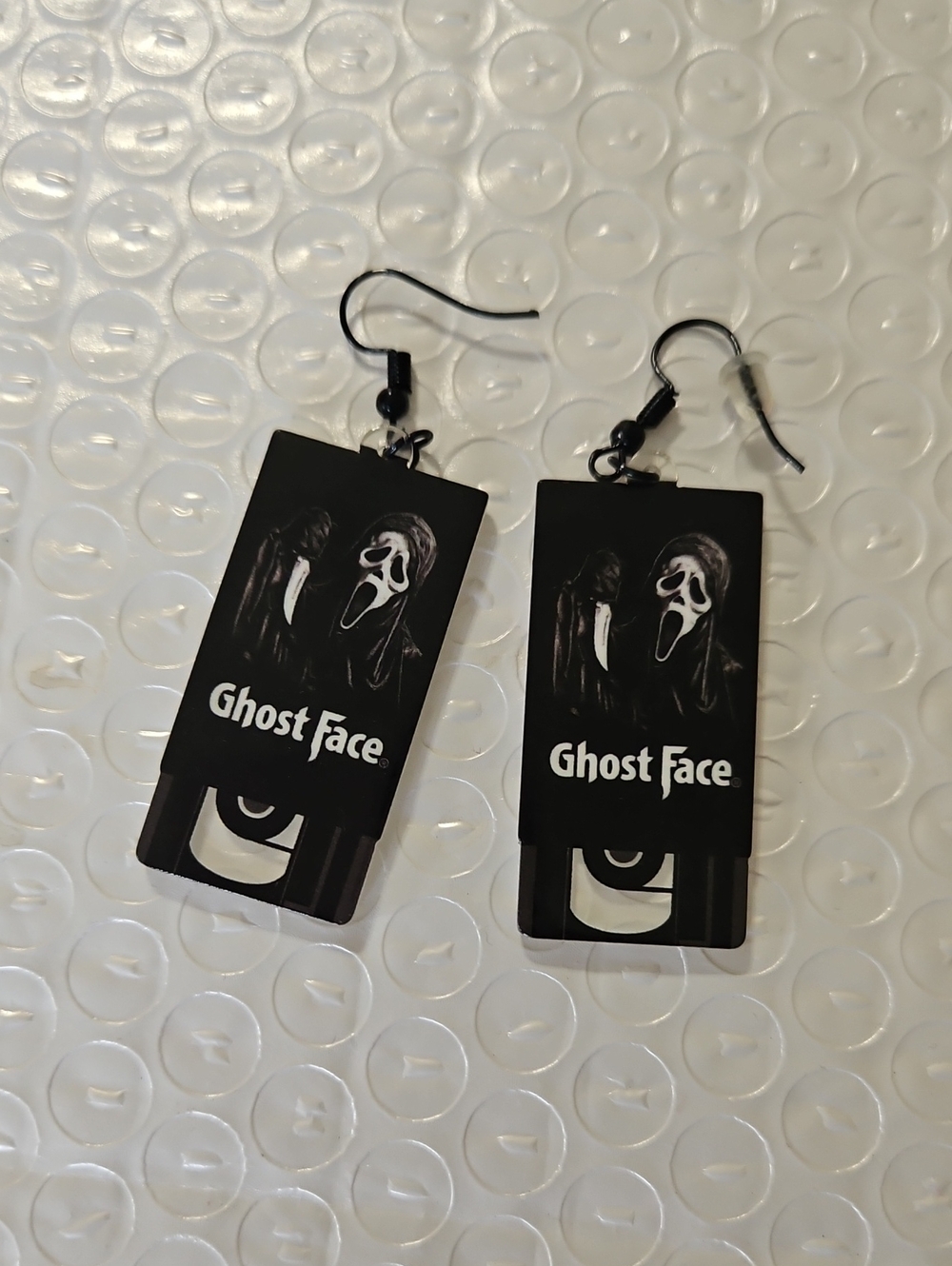 Ghost Face Earrings — Ghost Face Branding